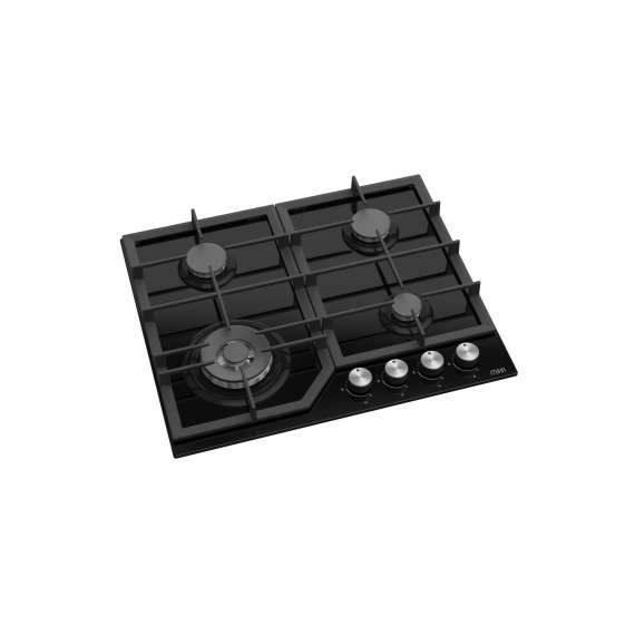 Mika MGH61405FBGW  60cm Glass Built In Gas Hob, 3 image