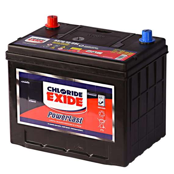 Chloride Exide Power last MF65D26R NS70 12 SBR Automotive Battery