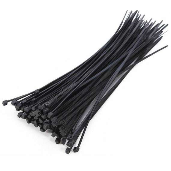 Tronic NT 0200-76-BK  200 X 7.6 Cable Ties