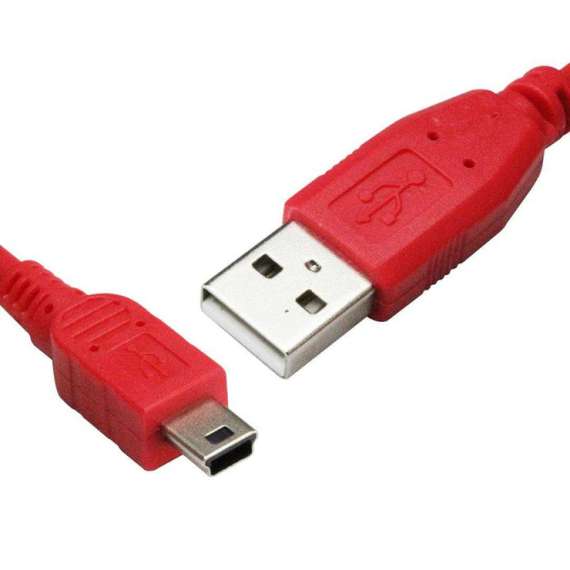 Tronic UB AM5P-RD-02 USB 2.0 AM To Mini 5 Pin 2 M Cable