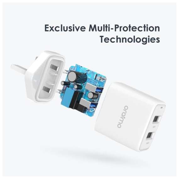 Oraimo Firefly 2 Dual USB Power Adapter, 2 image