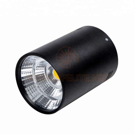Illumat ILM0842LF LED 20W D90XH140MM 3000K Black Surface Downlight