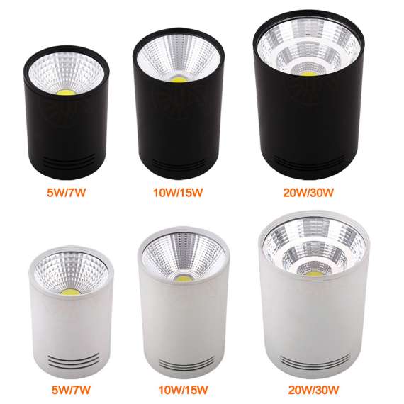 Illumat ILM0843LF LED 20W D90XH140MM 3000K White Surface Downlight, 2 image