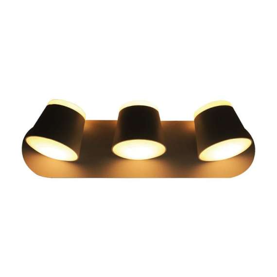 Tronic  LL 6203-20-BK-WW 360 Degrees 3 Way LED Wall Lamp
