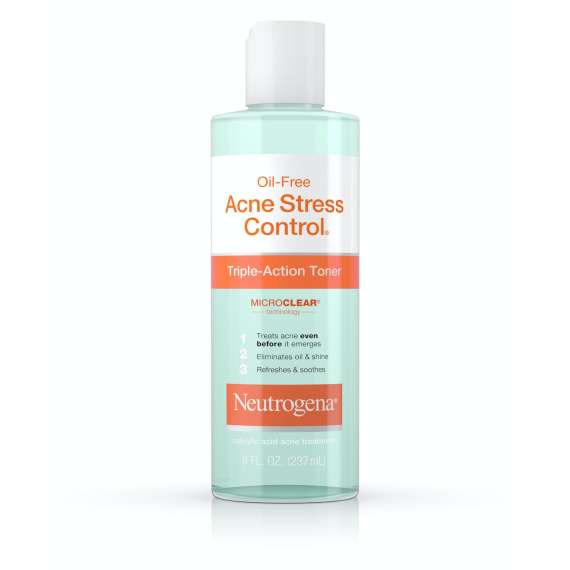 Neutrogena 237ml Oil Free Acne Stress Control Triple Action Toner