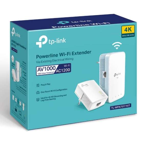 TP-Link AC750 AV1000 Gigabit Powerline ac Wi-Fi Kit, 4 image