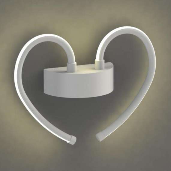 Tronic WH 9026-MBF01H-DL Heart Shape LED Wall Light