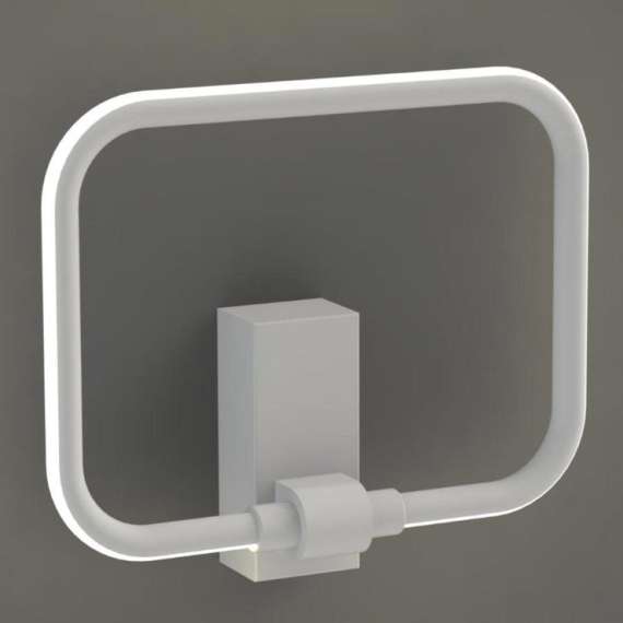 Tronic WH 9026-MBF01S-DL Square LED Daylight Wall Light