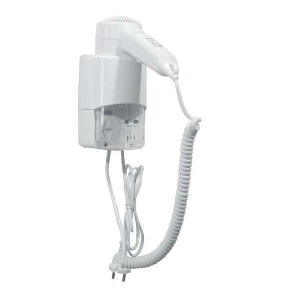 Mediclinics SC0030 White 1200W Hair Dryer with Shaver Socket