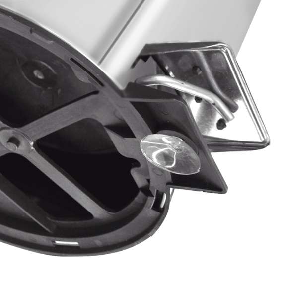 Tramontina 3Litre Stainless Steel Mirror Polish Step Bin, 2 image