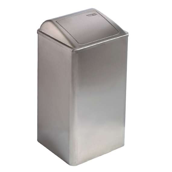 Mediclinics 65Litre Stainless Steel Satin Receptacle Bin