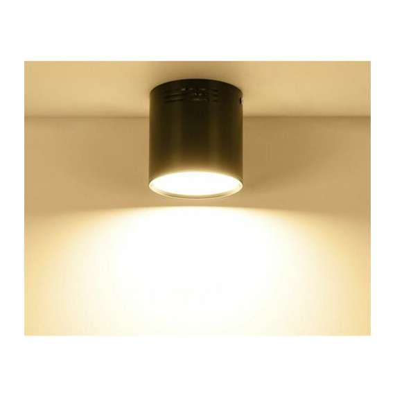 Illumat ILM0840LF LED 12W D55XH100MM 3000K Black Surface Downlight, 2 image