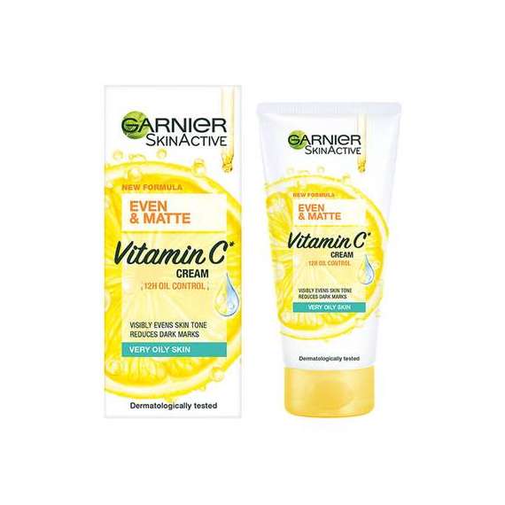 Garnier Even & Matte Vitamin C 40ml Daily Cream For  Very Oily Skin