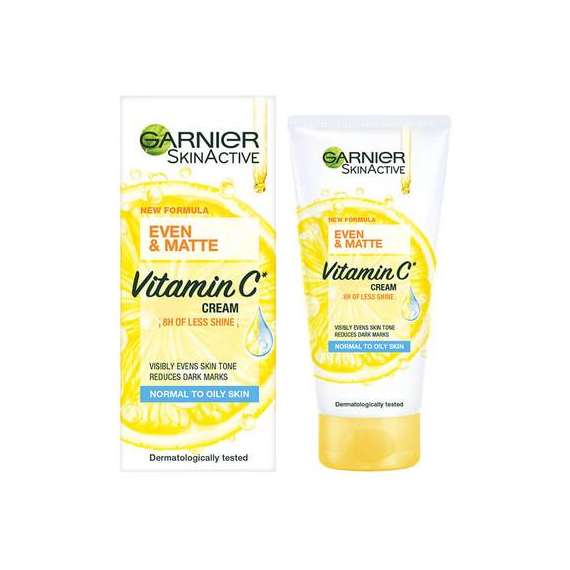 Garnier Even & Matte Vitamin C 40ml Daily Cream For Normal To Oily Skin