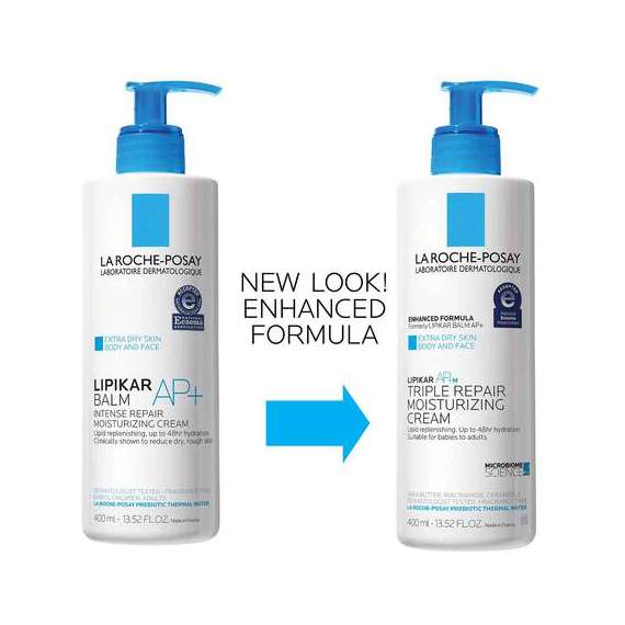 La Roche Posay 400ml Lipikar Baume AP and M Triple Repair Body Moisturizer, 2 image