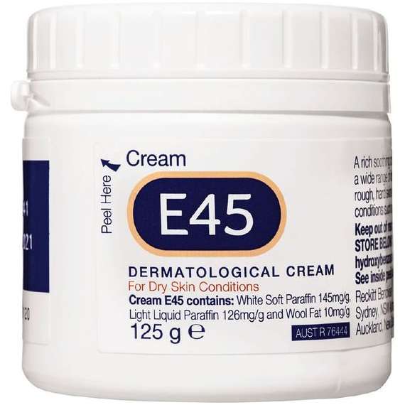 E45 125g Dermatological Cream For Dry Skin