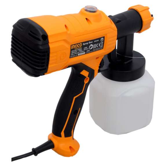 Ingco SPG3508 450W 0.1Bar Electric Spray Gun, 2 image