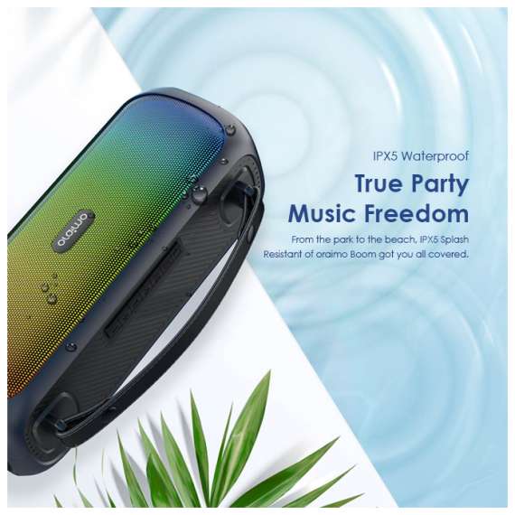 Oraimo Bass Go Boom Portable Bluetooth Speaker, 5 image
