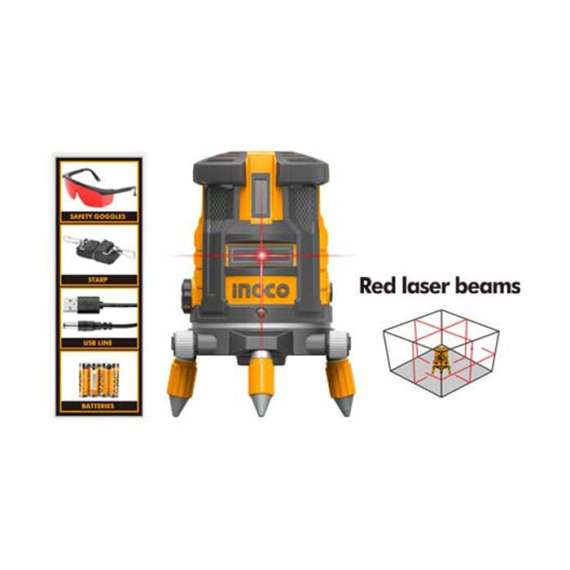 INGCO HLL306505 (Red Laser Beams) Self Leveling Line Laser
