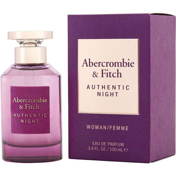 Abercrombie & Fitch Authentic Night Edp 100ml Women Perfume
