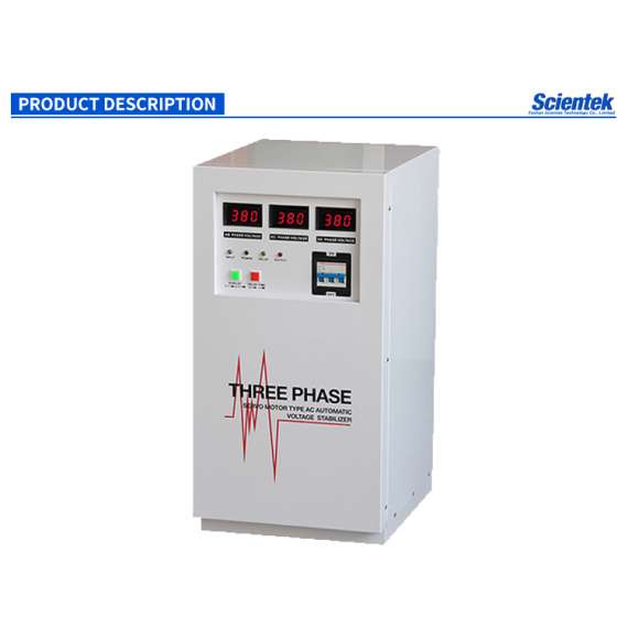 Scientek SVC33-60KVA 60KVA 400/50 3Phase Servo Stabilizer, 2 image