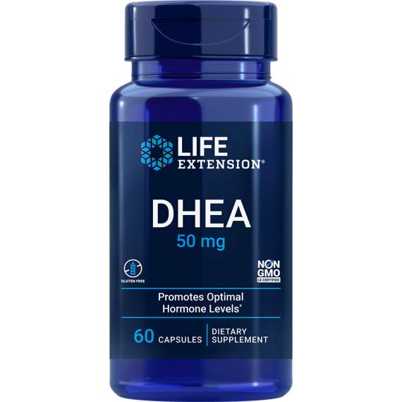 Life Extension Dhea 50mg 60 Capsules