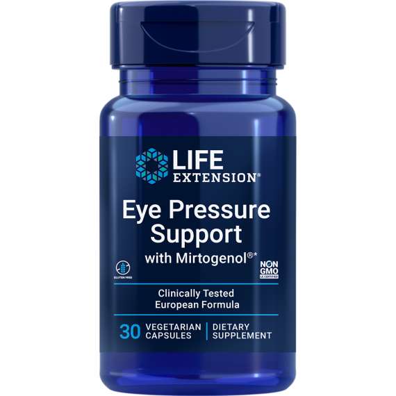 Life Extension Eye Pressure Support with Mirtogenol 30 Caspules