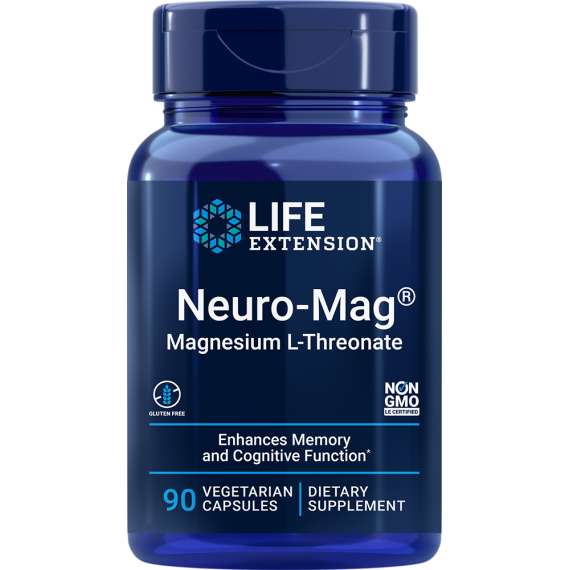 Life Extension NeuroMag L Threonate 90 Capsules
