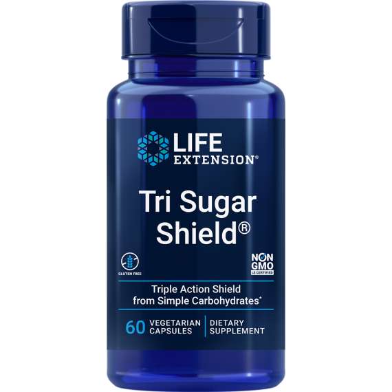 Life Extension Tri Sugar Shield 60 Capsules Supplement