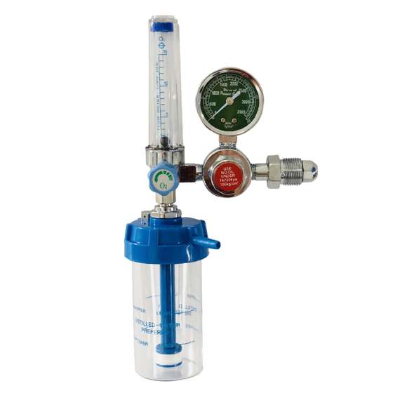 Generic Oxygen Flowmeter Horizontal Regulator