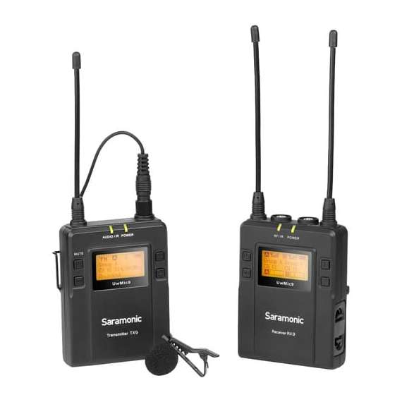 Saramonic UwMic9 Camera-Mount Wireless Omni Lavalier Microphone