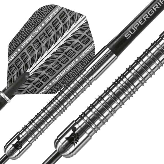 Harrows Supergrip 90% Tungsten Steel Tip Darts, 3 image