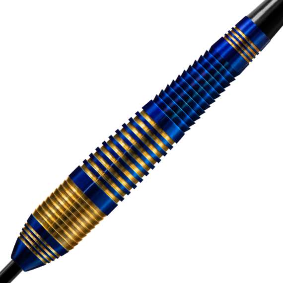 Harrows Vivid Blue Brass Steel Tip Darts, 2 image