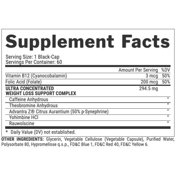 Nutrex Lipo6 Black Hers Ultra Concentrate 60 Capsules, 2 image