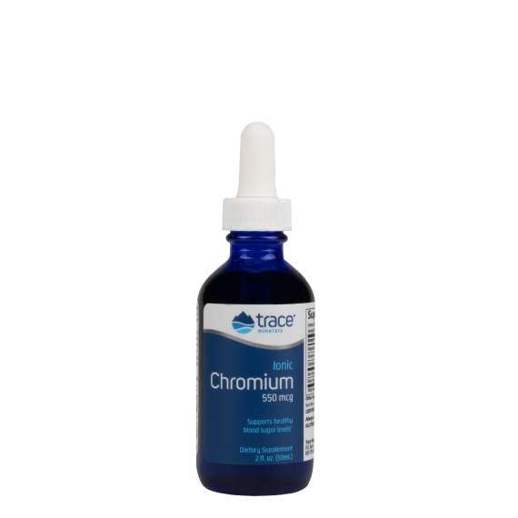 Trace Minerals 550mcg 59ml Liquid Ionic Chromium Supplement