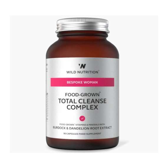 Wild Nutrition Bespoke Woman Food-Grown Total Cleanse Complex 90 Capsules