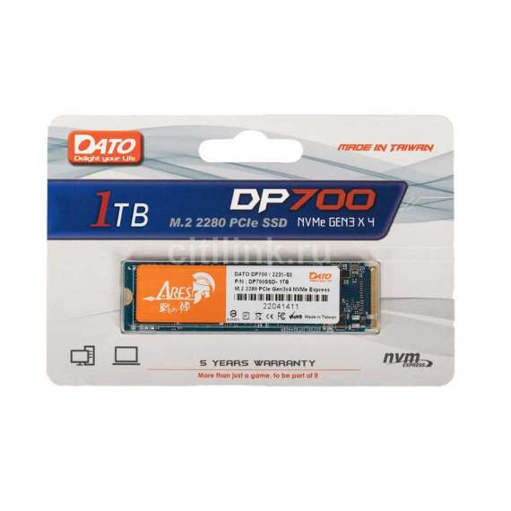 DATO 1TB SSD M.2 NVMe 2230 Hard Drive