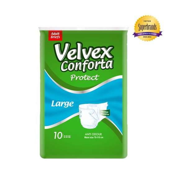Velvex Conforta Large Four Pack Adult Diapers