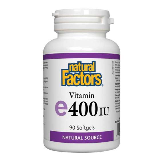 Natural Factors 400IU 90 Softgels