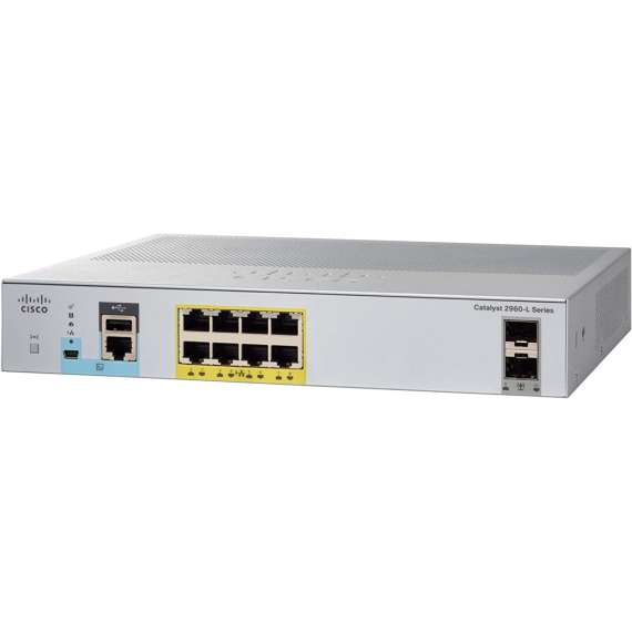 Cisco Catalyst 2960CX-8PC-L Network Switch