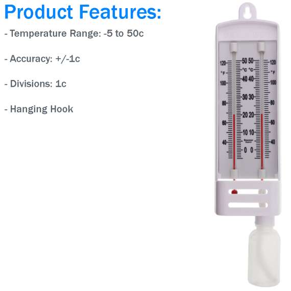 Brannan Mason's Wet and Dry Bulb Hygrometer, 2 image