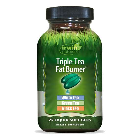 Irwin Naturals Triple Tea Fat Burner 75 Liquid Softgels Supplement