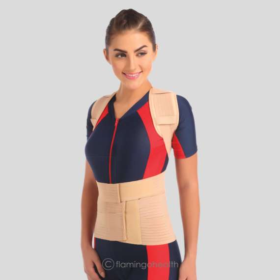 Flamingo OC2363 Compact Spinal Brace, Size: Small, 2 image