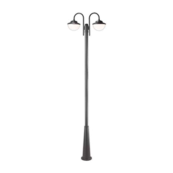 Tronic LL 1792-23-DG 2 Headed 2 Metres LED Pole Light