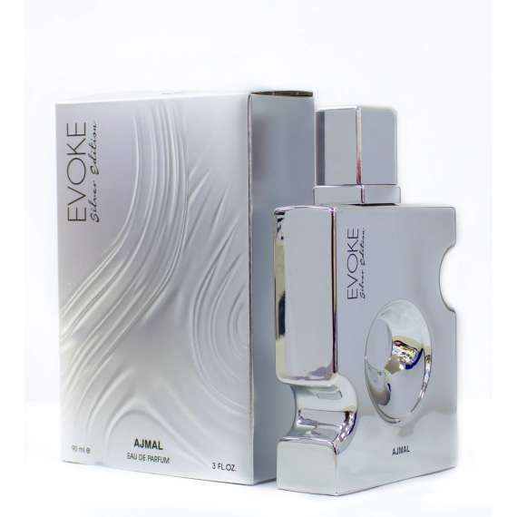 Ajmal Evoke Him Silver Edition 90ml Edp Perfume