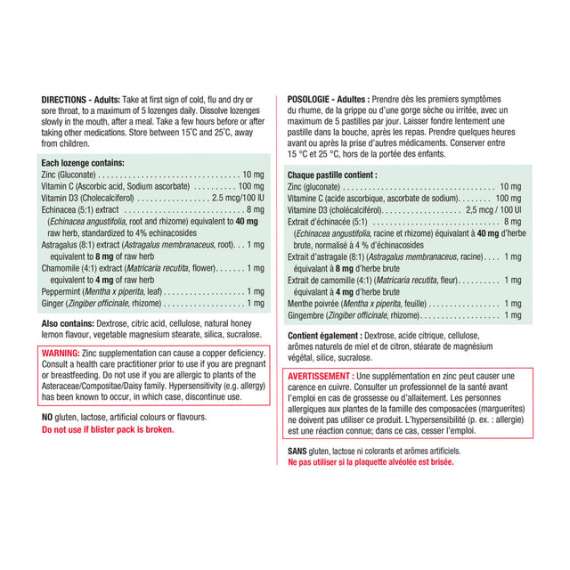 Jamieson 30 Zinc Lozenges, 2 image