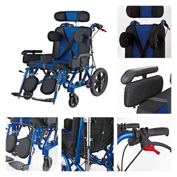 Dayang 44cm Cerebral Palsy Wheelchair, 2 image