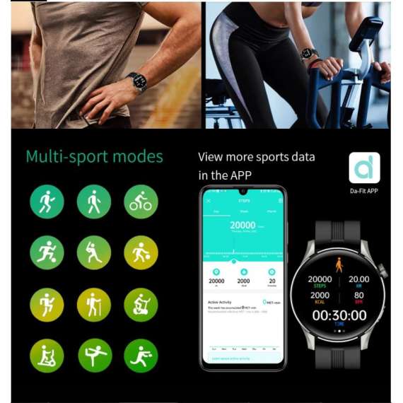 Awei H12 Smart Watch, 3 image