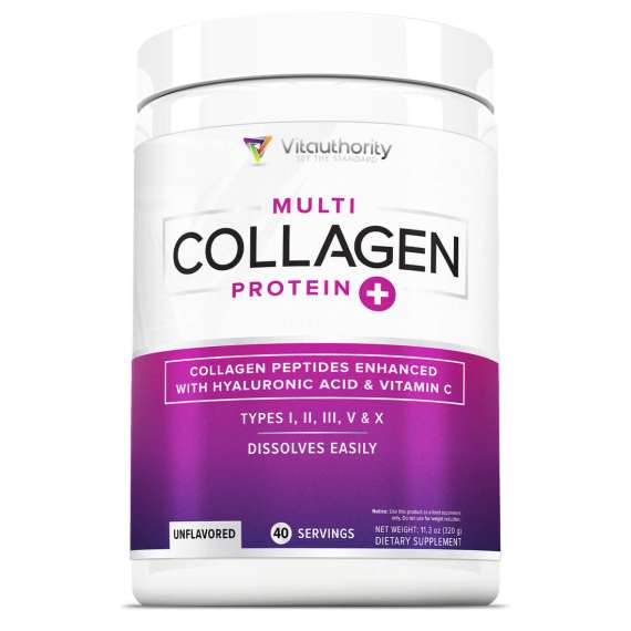 Vitauthority 320g Multi Collagen Protein Peptides Supplement