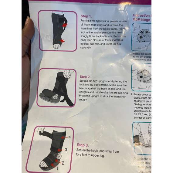 Allbest ROM Ankle Walker Boot, 5 image